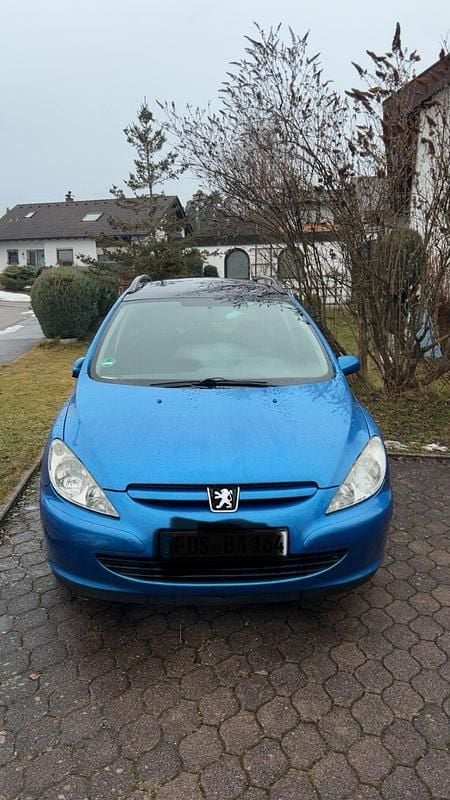 Blau Gebraucht 2003 Peugeot 307 Kombi | 1.700 € (Teuer) - Bild 1/4