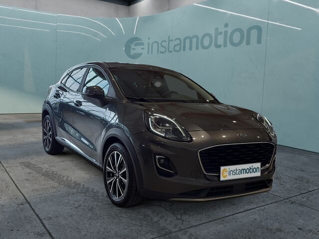 Grau Gebraucht 2021 Ford Puma Titanium SUV | 17.480 € (Fairer Preis) - Bild 1/1