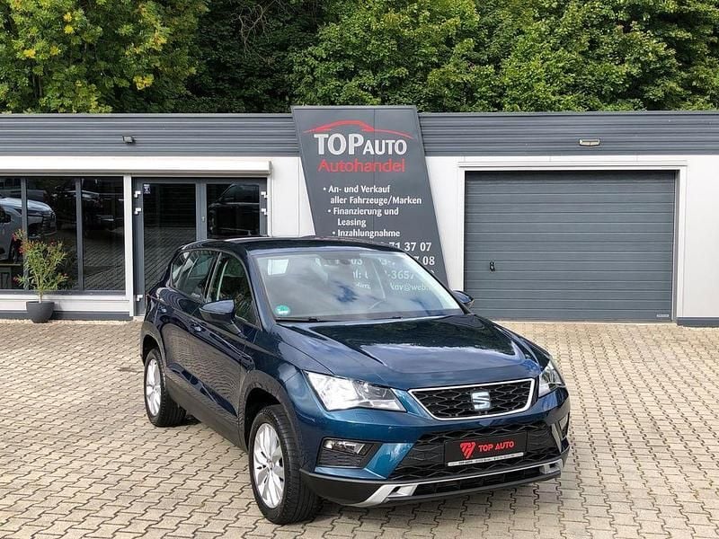 Blau Gebraucht 2020 Seat Ateca Style SUV | 18.999 € (Superpreis) - Bild 1/4