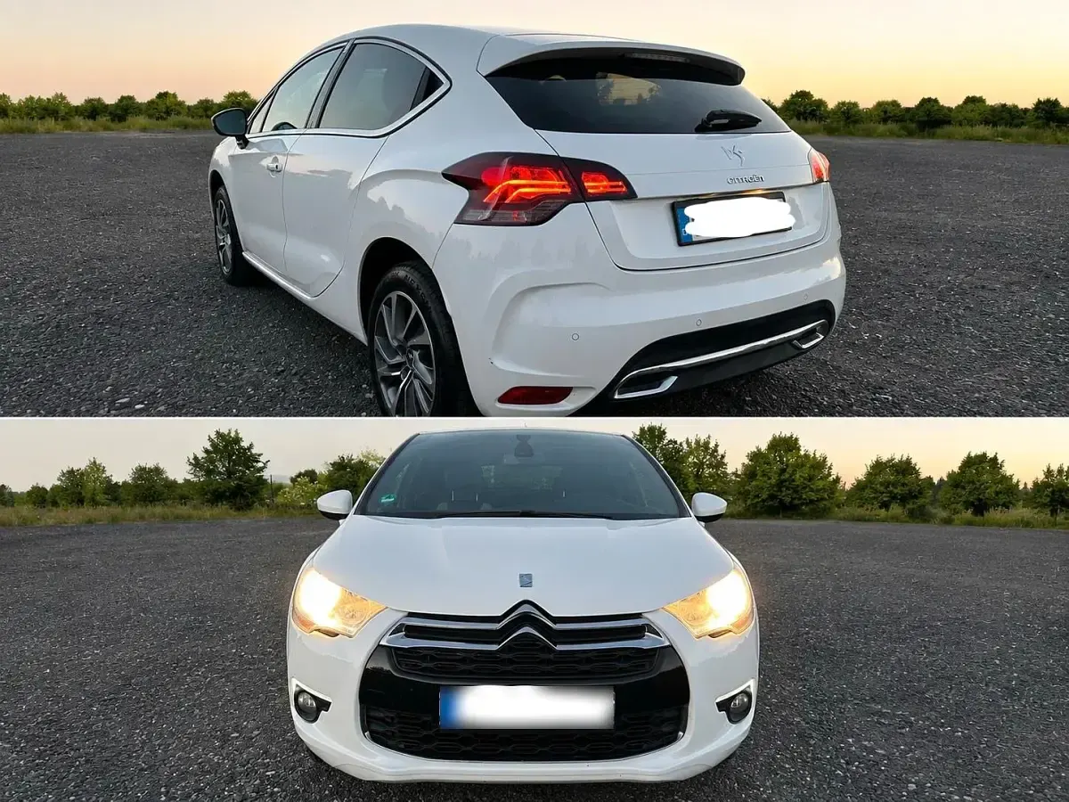 Gebraucht Citroën DS4 120 PS (88 kW) 2012 Weiß Kleinwagen