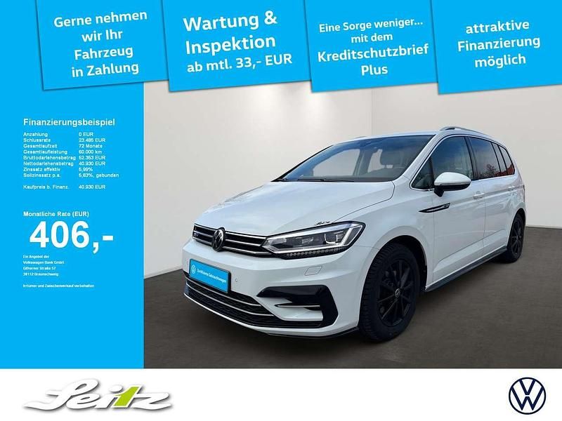 Weiß Gebraucht 2024 VW Touran Highline Van / Kleinbus | 40.930 € (Teuer) - Bild 1/3