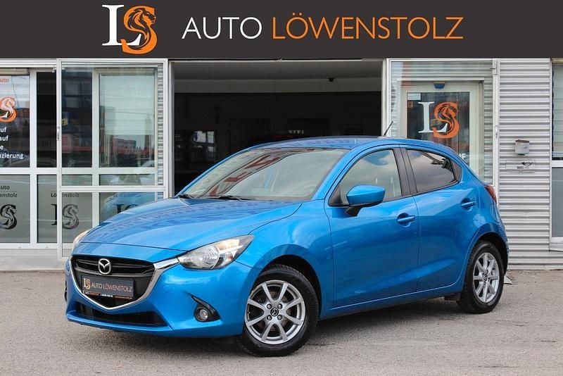 Gebraucht Mazda 2 Exclusive-Line 90 PS (66 kW) 2015 Blau Kleinwagen