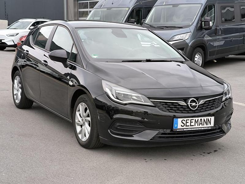 Schwarz Gebraucht 2021 Opel Astra Edition Limousine | 12.900 € (Fairer Preis) - Bild 1/4