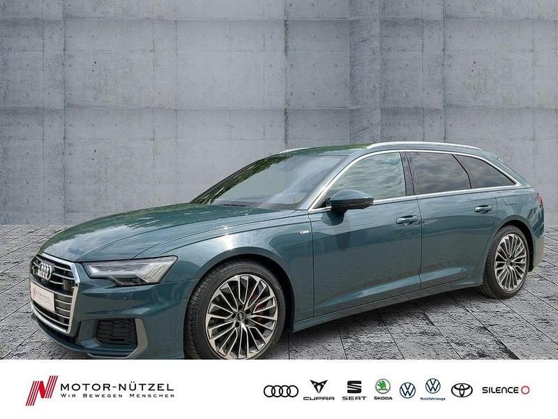 Avalongrün metallic Gebraucht 2021 Audi A6 Ambiente Kombi | 42.950 € (Fairer Preis) - Bild 1/4