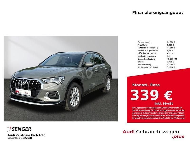 Chronosgrau metallic Gebraucht 2022 Audi Q3 Ambiente SUV | 32.980 € (Fairer Preis) - Bild 1/4