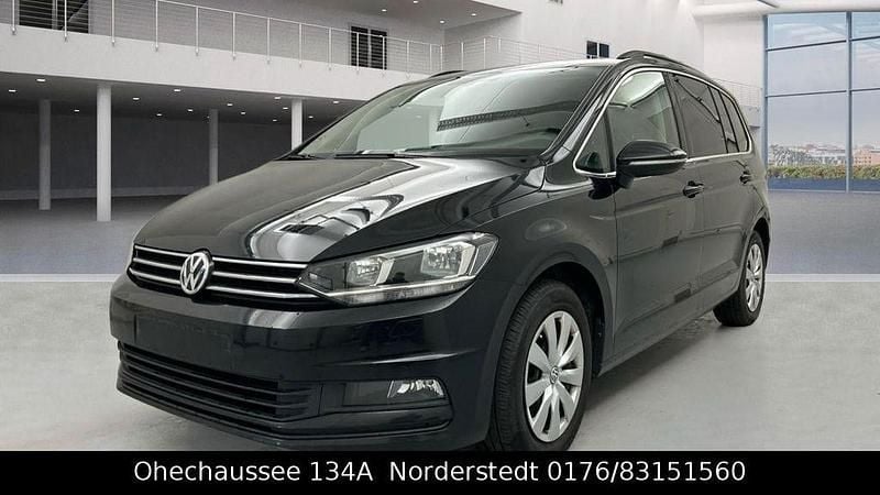 Schwarz Gebraucht 2018 VW Touran Comfortline Van / Kleinbus | 18.900 € (Fairer Preis) - Bild 1/4