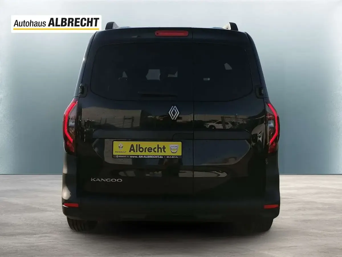 Neu Renault Kangoo Techno 131 PS (96 kW) 2026 Black pearlschwarz metallic Van / Kleinbus