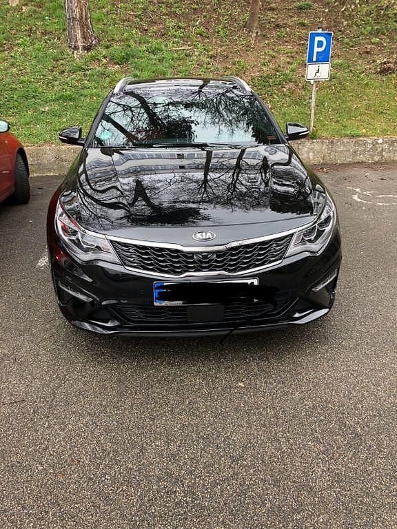 Gebraucht Kia Optima GT 245 PS (180 kW) 2019 Schwarz Kombi