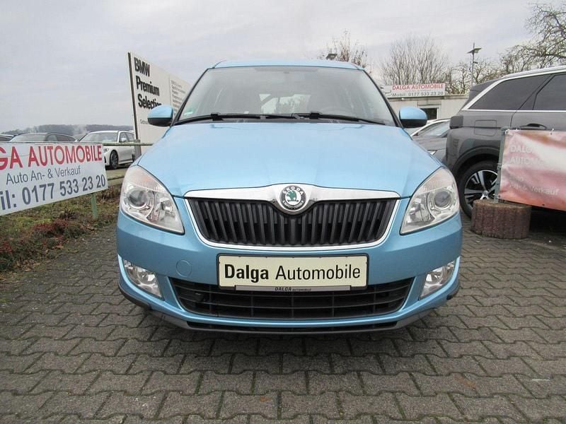 Gebraucht Skoda Roomster 105 PS (77 kW) 2012 Blau Van / Kleinbus