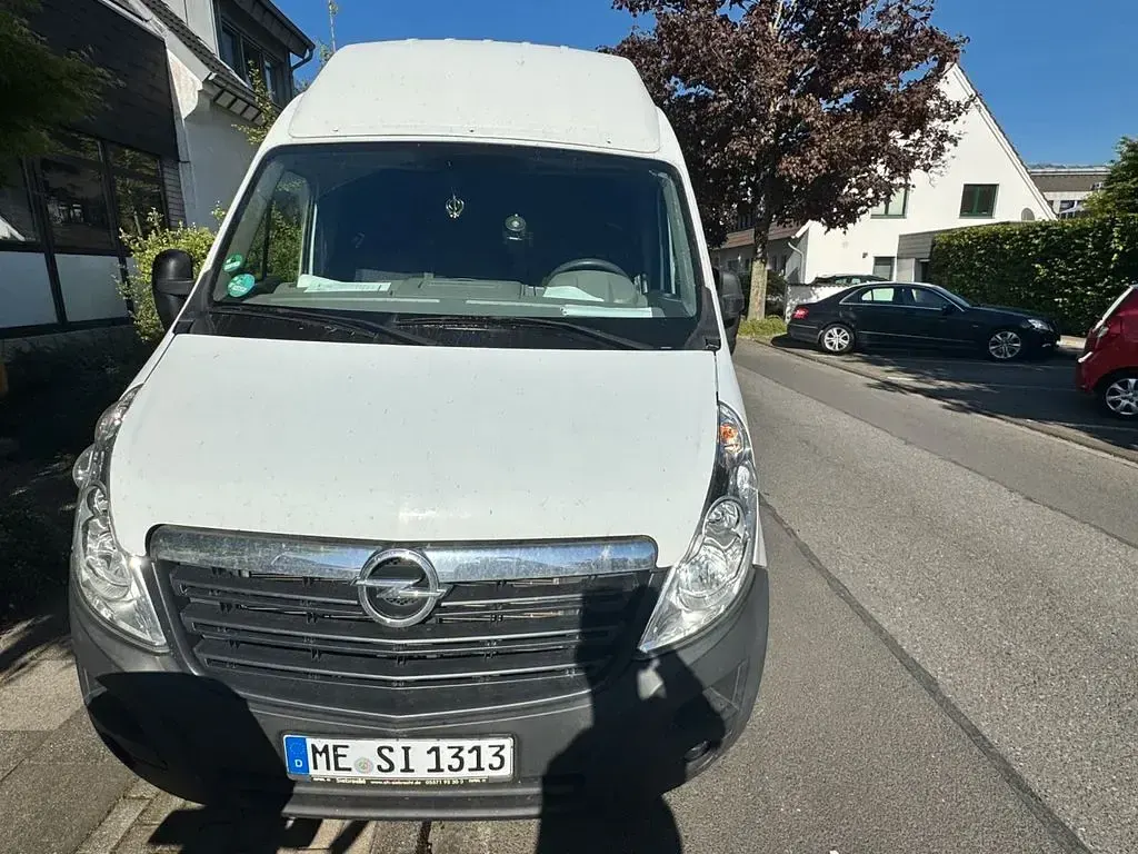 Gebraucht Opel Movano 110 PS (80 kW) 2017 Weiß Van / Kleinbus