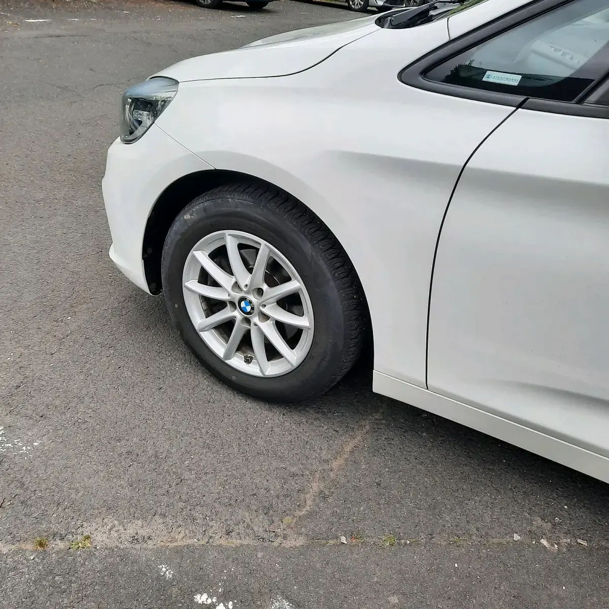 Gebraucht BMW 216 116 PS (85 kW) 2015 Weiß Limousine