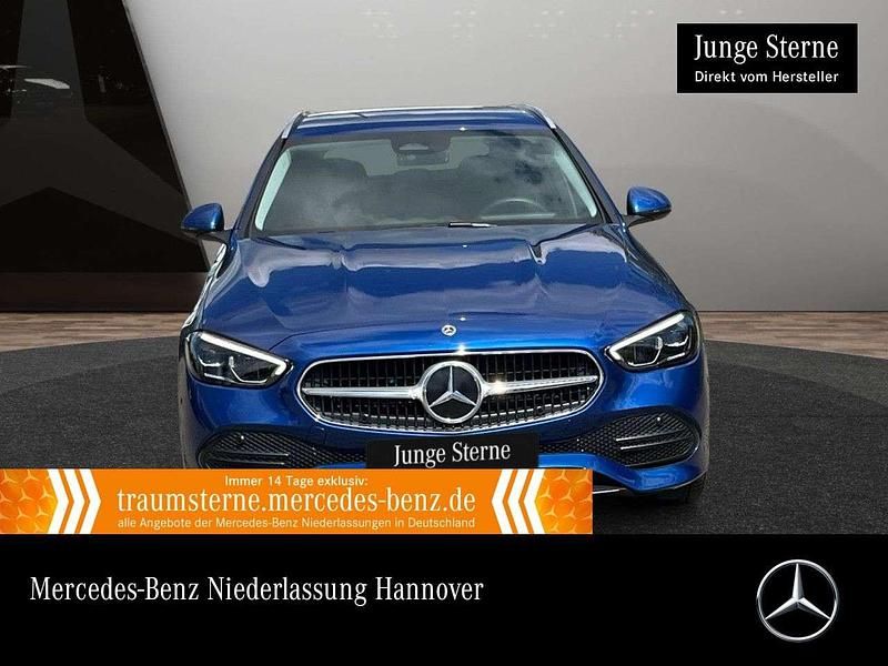 Blau Gebraucht 2024 Mercedes C200 Advanced Plus Limousine | 35.890 € (Superpreis) - Bild 1/3