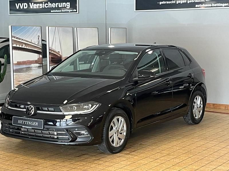 Gebraucht VW Polo Style 110 PS (80 kW) 2022 Schwarz Limousine