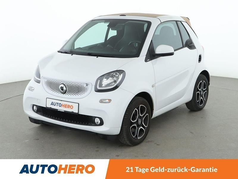 Weiß Gebraucht 2019 Smart ForTwo Cabrio Prime Cabrio | 14.480 € (Fairer Preis) - Bild 1/3