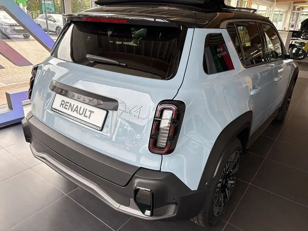 Neu Renault 4 E-Tech Iconic 77 kW (106 PS) 2026 Blau SUV