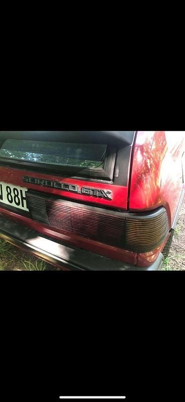 Gebraucht VW Scirocco 95 PS (69 kW) 1988 Rot Coupé