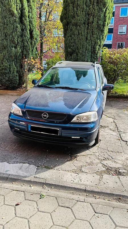 Blau Gebraucht 1998 Opel Astra Kombi | 1.150 € (Guter Preis) - Bild 1/4