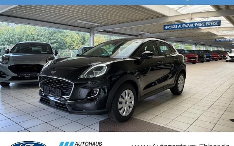Schwarz Gebraucht 2021 Ford Puma Gen-E Cool & Connect SUV | 16.979 € - Bild 1/4