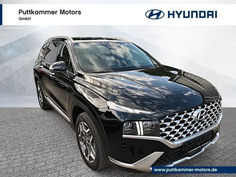 Abyss black metallic Gebraucht 2022 Hyundai Santa Fe Prime SUV | 39.900 € (Etwas zu teuer) - Bild 1/1
