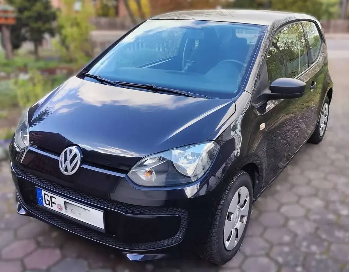 Gebraucht VW up! 75 PS (55 kW) 2012 Schwarz Kleinwagen