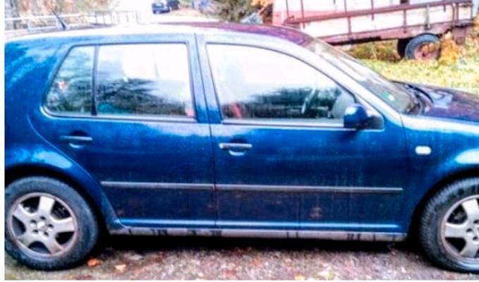 Gebraucht VW Golf IV 75 PS (55 kW) 2001 Blau Kleinwagen