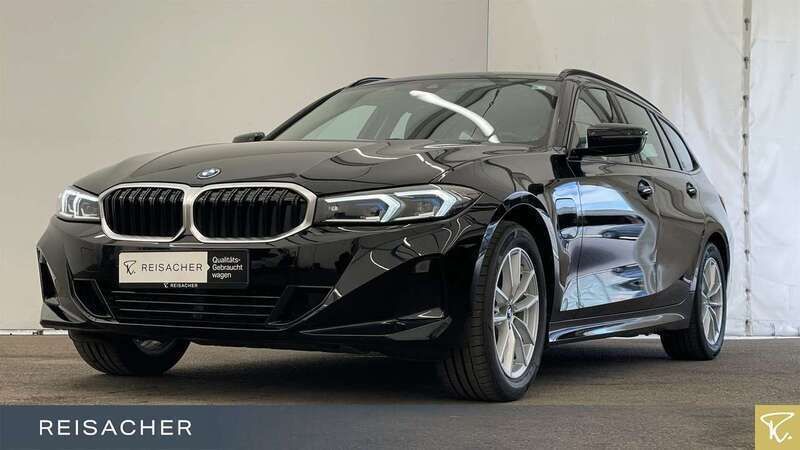 Schwarz ii Gebraucht 2024 BMW 330e Shadowline Kombi | 39.949 € (Superpreis) - Bild 1/4