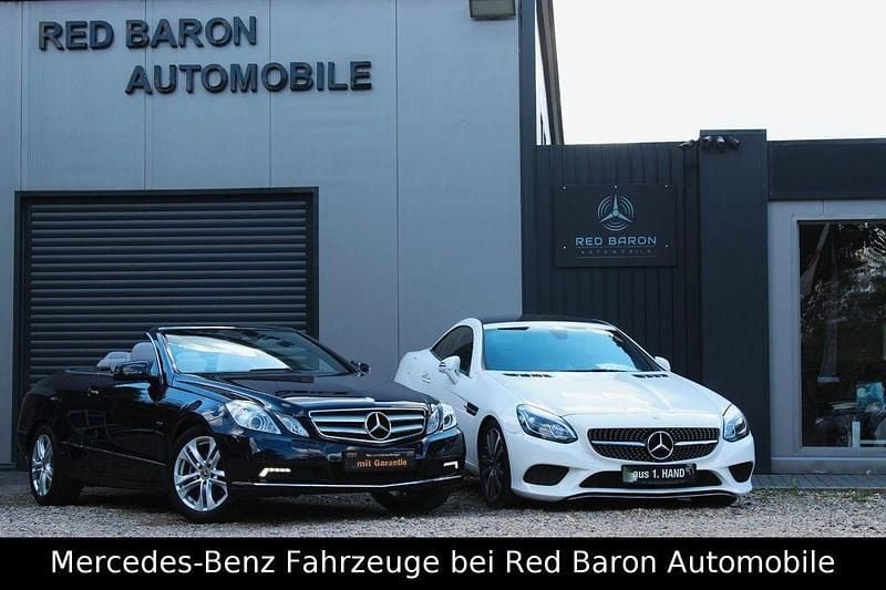 Blau Gebraucht 2011 Mercedes E200 Cabrio | 12.000 € (Superpreis) - Bild 1/4