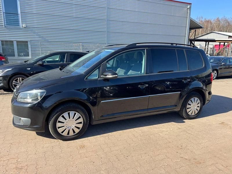 Gebraucht VW Touran 105 PS (77 kW) 2012 Schwarz Van / Kleinbus