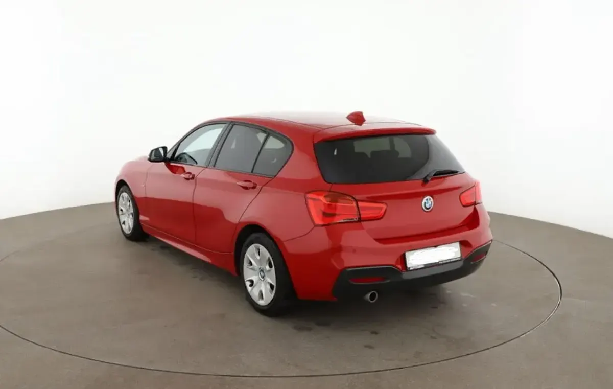Gebraucht BMW 116 M Sport 109 PS (80 kW) 2018 Rot Kleinwagen