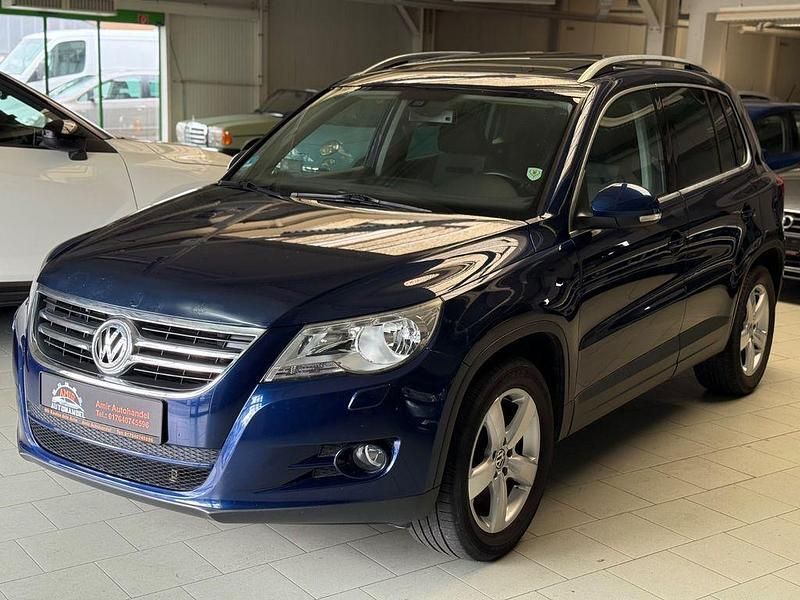 Blau Gebraucht 2009 VW Tiguan Trendline SUV | 3.000 € (Teuer) - Bild 1/4
