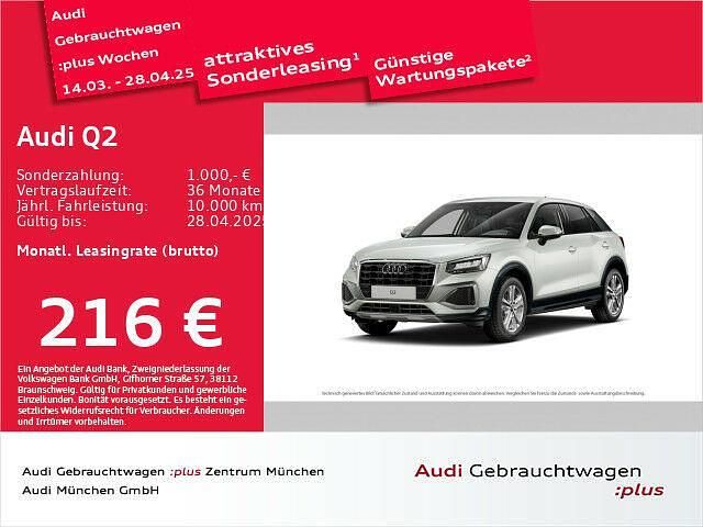 Gebraucht Audi Q2 Advanced Plus 150 PS (110 kW) 2024 Tausilber metallic SUV