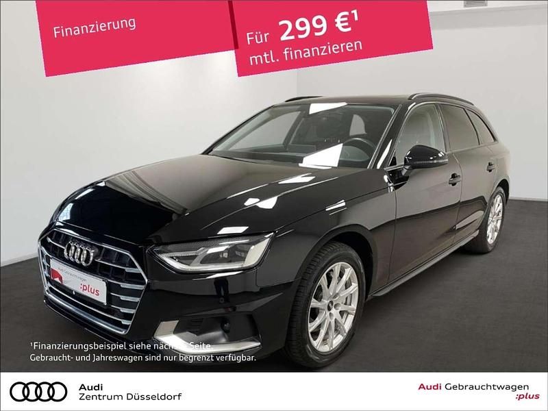 Brillantschwarz Gebraucht 2022 Audi A4 Advanced Kombi | 24.970 € (Superpreis) - Bild 1/3