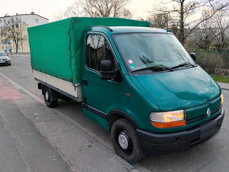Gebraucht Renault Master 90 PS (66 kW) 2003 Grün Van / Kleinbus