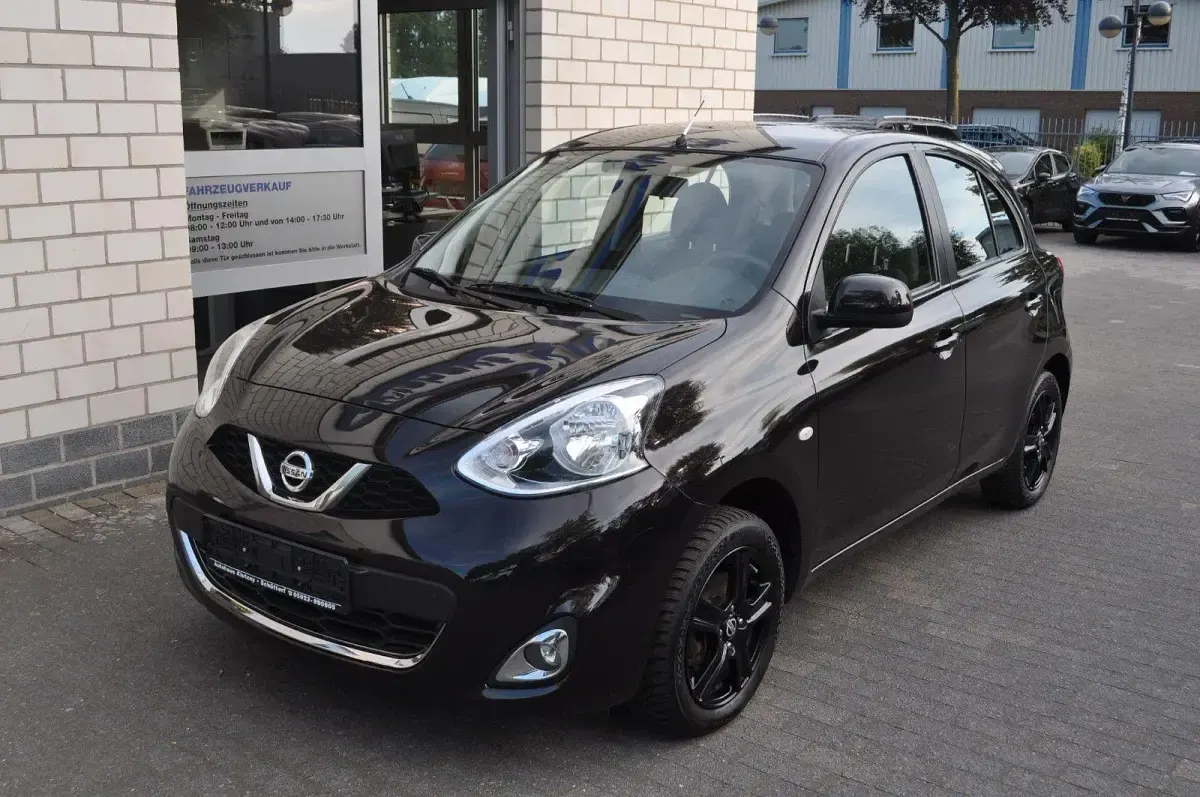 Gebraucht Nissan Micra Acenta 80 PS (58 kW) 2017 Schwarz Kleinwagen