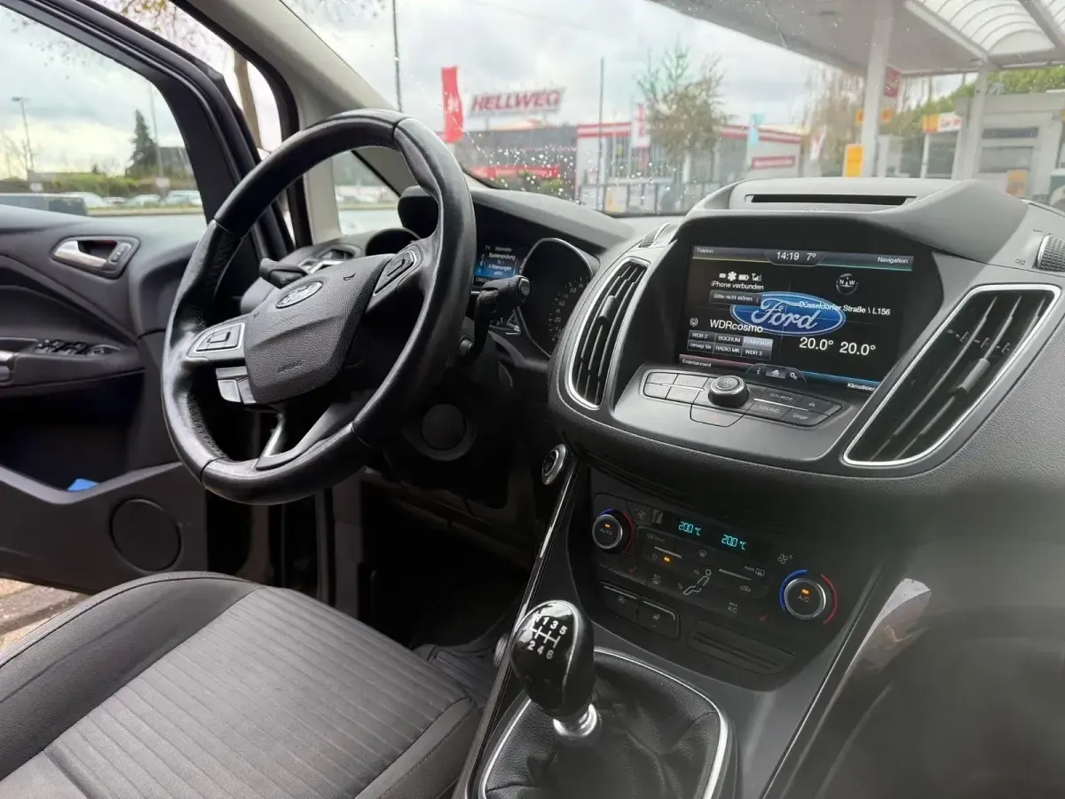 Gebraucht Ford C-MAX Titanium 150 PS (110 kW) 2016 Grau Van / Kleinbus