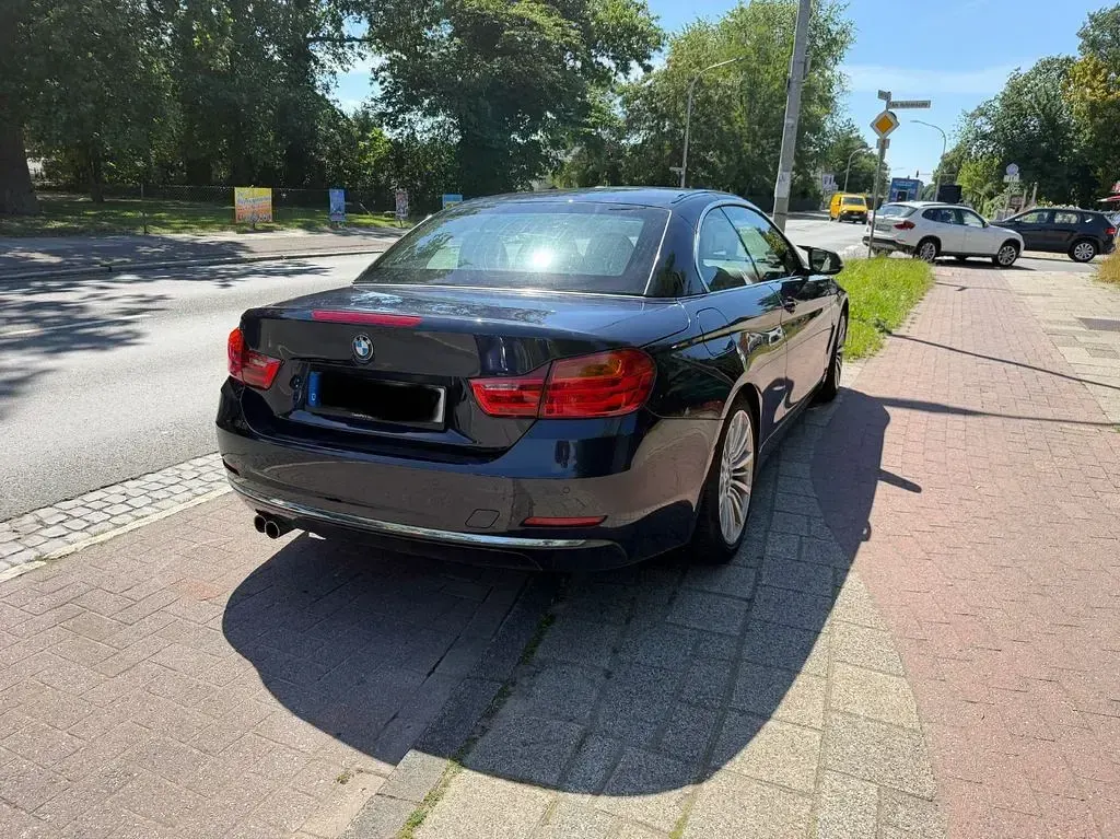 Gebraucht BMW 430 Cabriolet Luxury Line 258 PS (189 kW) 2014 Blau Cabrio