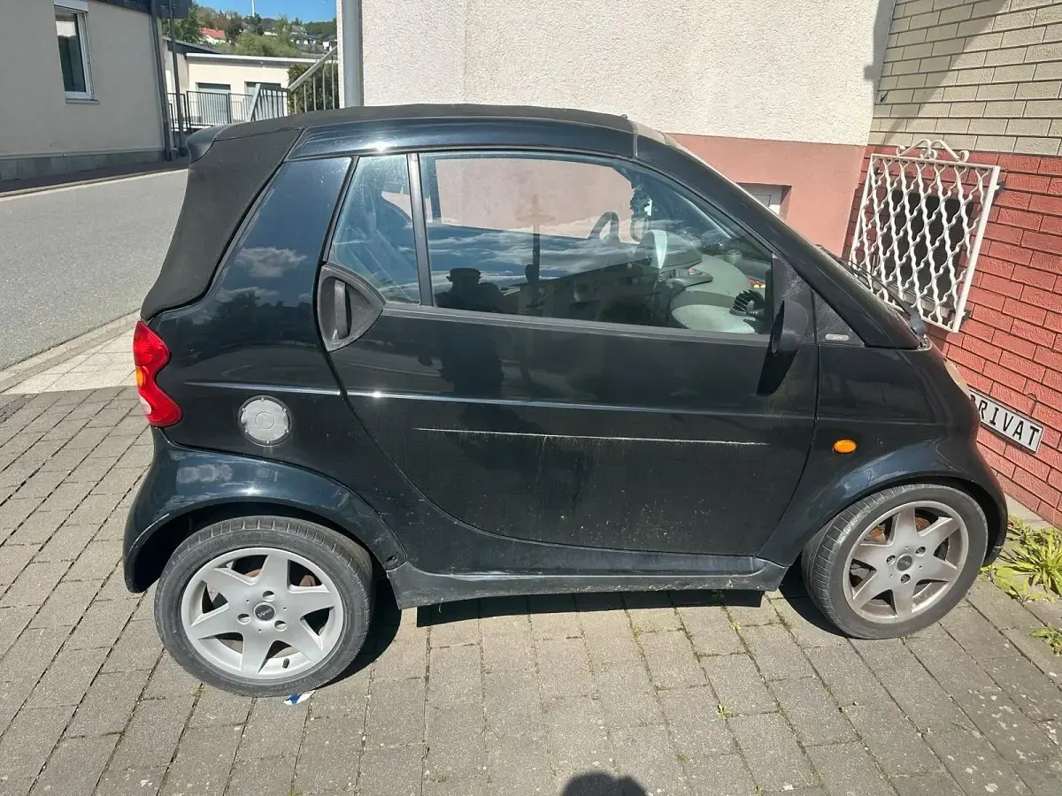 Usata Smart ForTwo Cabrio 41 CV (30 kW) 2004 Nero Cabrio