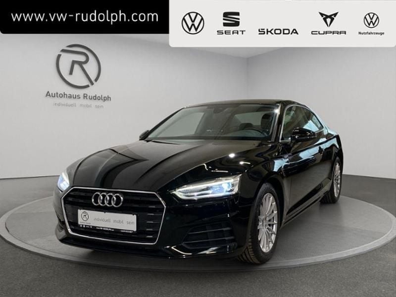 Brillantschwarz Gebraucht 2018 Audi A5 Coupé | 20.990 € (Superpreis) - Bild 1/4
