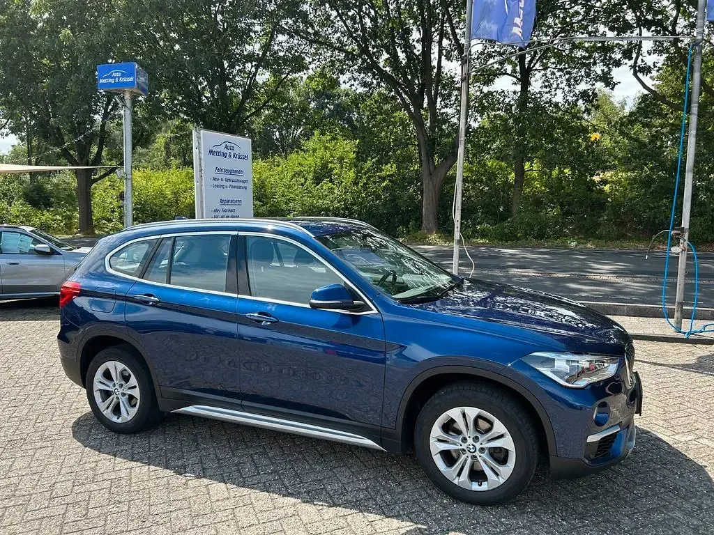Gebraucht BMW X1 xLine 140 PS (102 kW) 2018 Blau SUV
