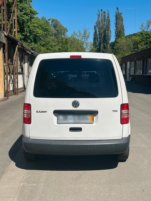 Gebraucht VW Caddy 75 PS (55 kW) 2011 Weiß Van / Kleinbus