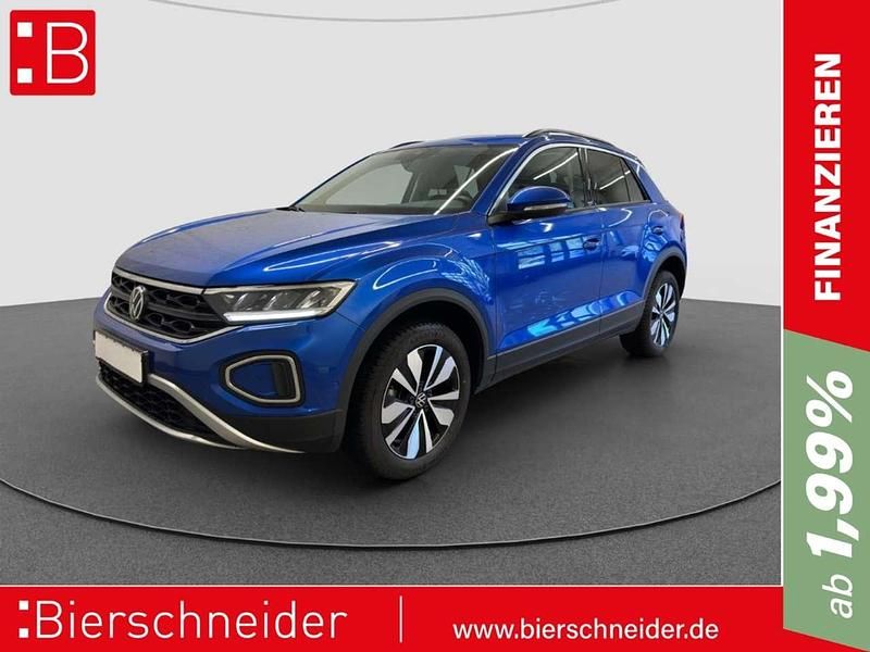 Blau Gebraucht 2024 VW T-Roc Move SUV | 24.850 € (Superpreis) - Bild 1/3