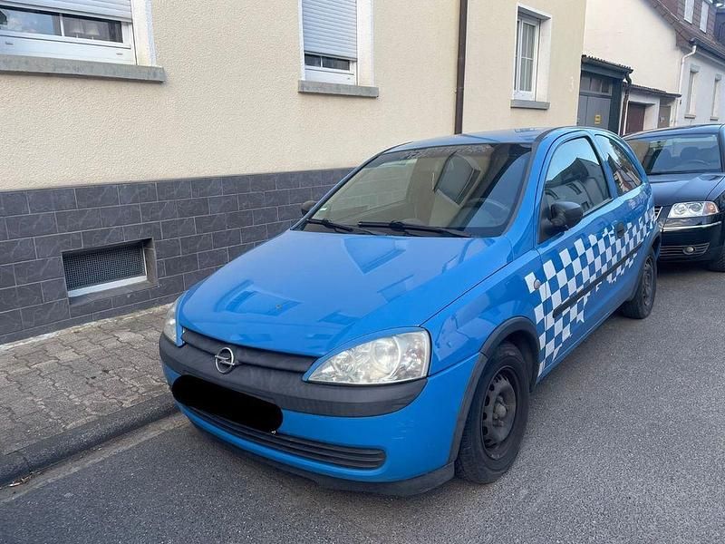 Gebraucht Opel Corsa 75 PS (55 kW) 2001 Blau Kleinwagen