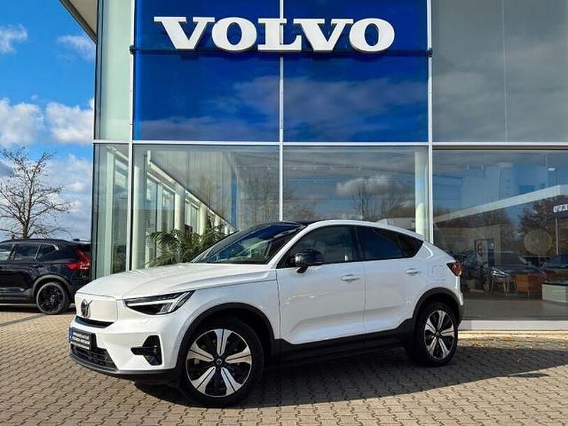 707 crystal white pearl Gebraucht 2022 Volvo C40 Ultimate SUV | 34.400 € (Teuer) - Bild 1/4