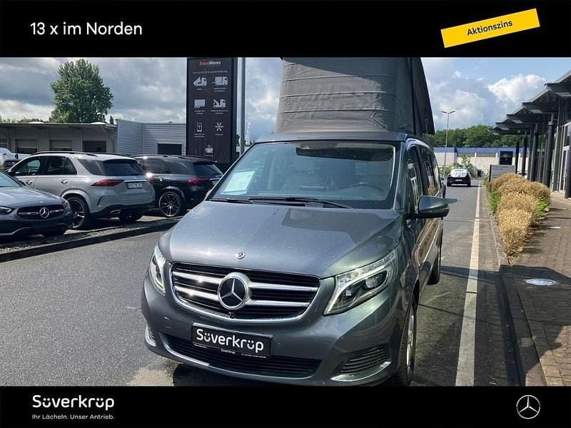 Grau Gebraucht 2017 Mercedes V250 Marco Polo Van / Kleinbus | 47.890 € (Superpreis) - Bild 1/4