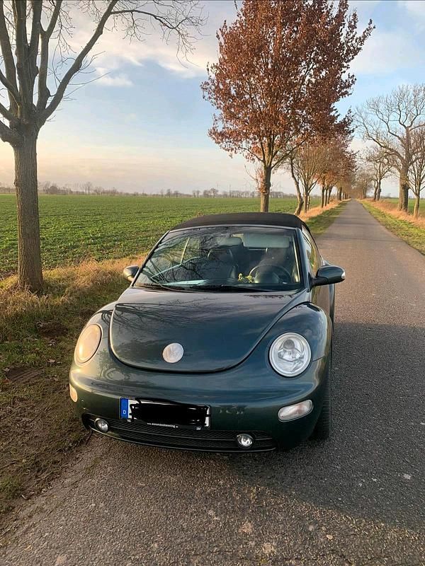 Gebraucht VW New Beetle Cabriolet 116 PS (85 kW) 2003 Grün Cabrio