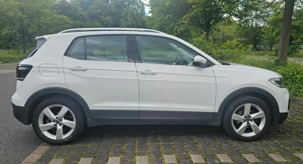 Gebraucht VW T-Cross Style 110 PS (80 kW) 2021 Weiß SUV