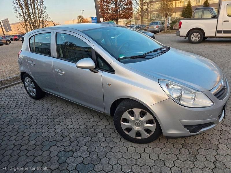 Gebraucht Opel Corsa Selection 60 PS (44 kW) 2009 Silber Kleinwagen
