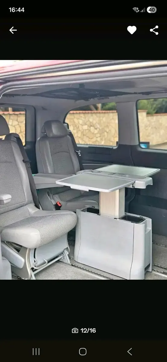Gebraucht Mercedes Viano 150 PS (110 kW) 2007 Rot Van / Kleinbus