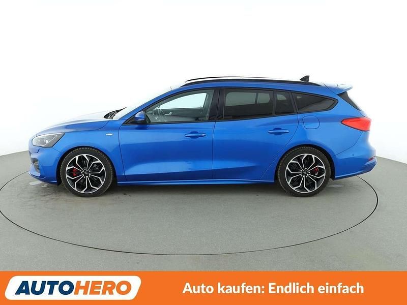 Gebraucht Ford Focus ST-Line 150 PS (110 kW) 2018 Blau Kombi