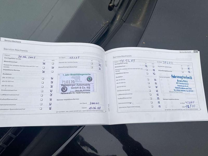 Gebraucht Skoda Fabia Ambiente 75 PS (55 kW) 2006 Schwarz Kleinwagen